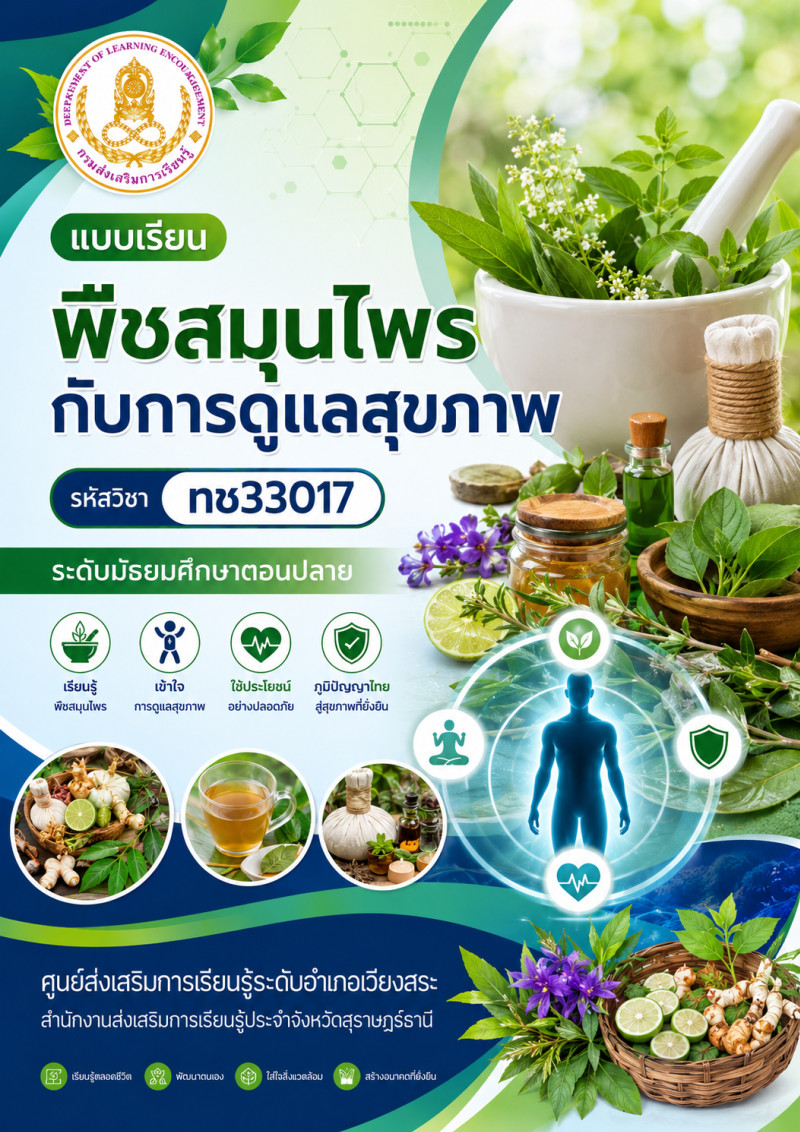 พืชสมุนไพรกับการดูแลสุขภาพ